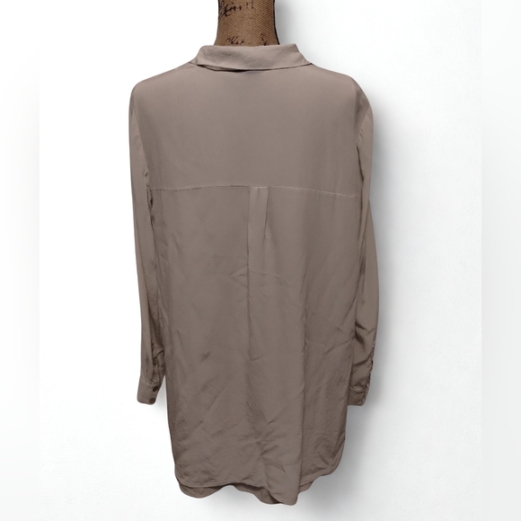 Eileen Fisher Silk Georgette Set Of Two Tops Women's Size L - Picture 2 of 8